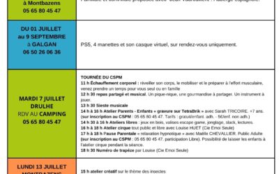 Prog commun CSPM et Réseau des médiathèques du plateau de Montbazens