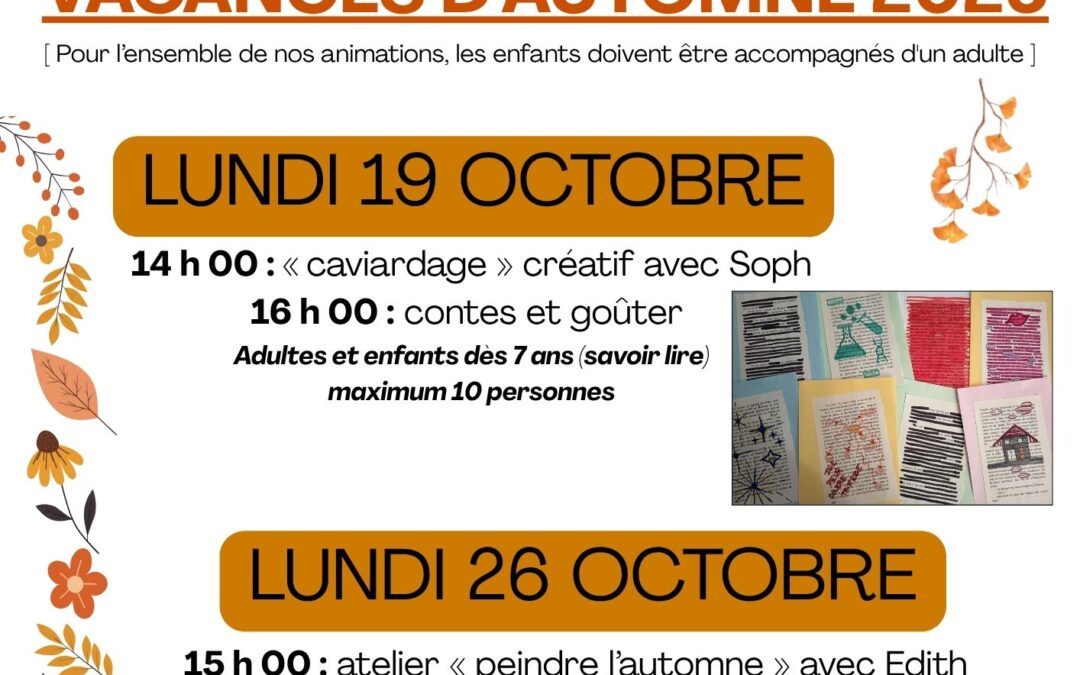 Programme réseau des Médiathèques du Plateau de Montbazens